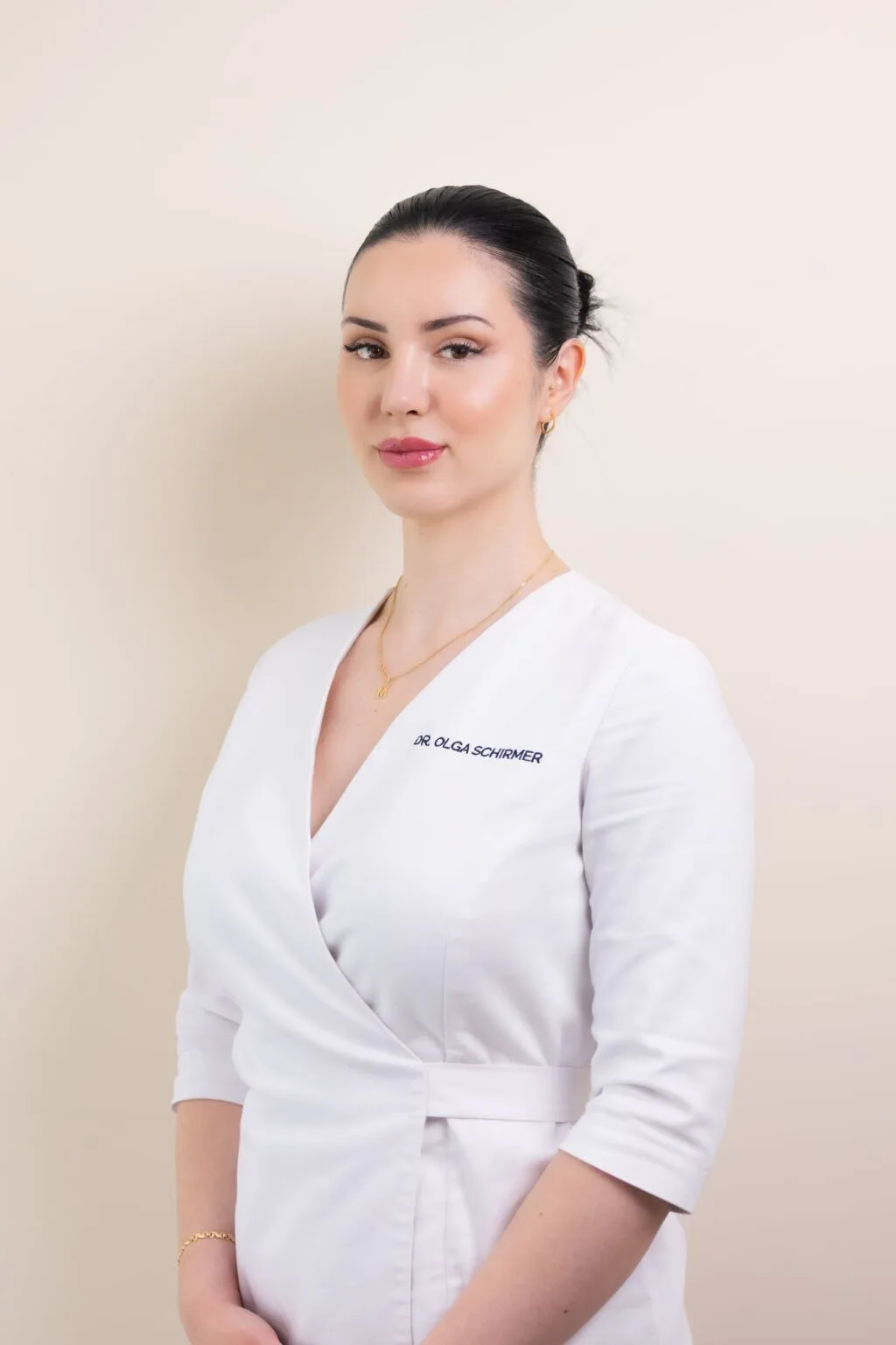 Dr. Olga Schirmer at the clinic